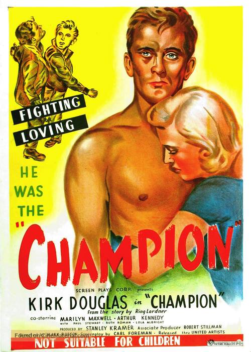 Champion - Australian Movie Poster