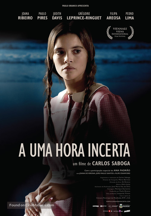 A Uma Hora Incerta - Portuguese Movie Poster