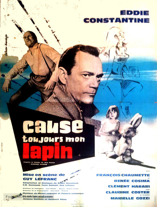 Cause toujours, mon lapin - French Movie Poster