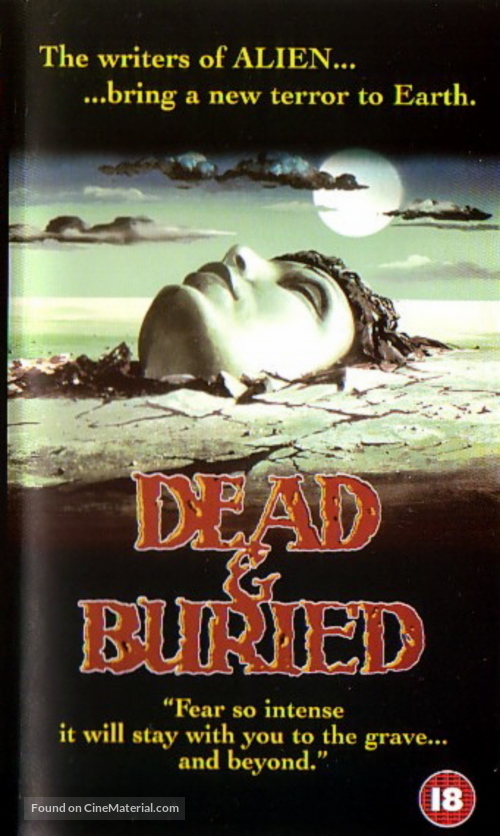 Dead &amp; Buried - British VHS movie cover