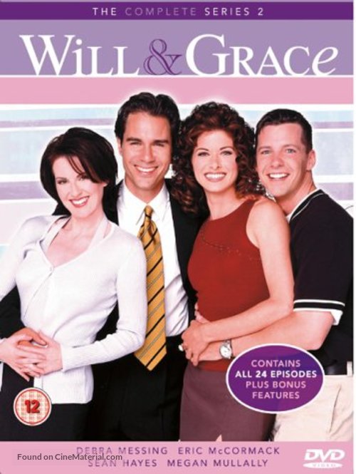 &quot;Will &amp; Grace&quot; - British DVD movie cover