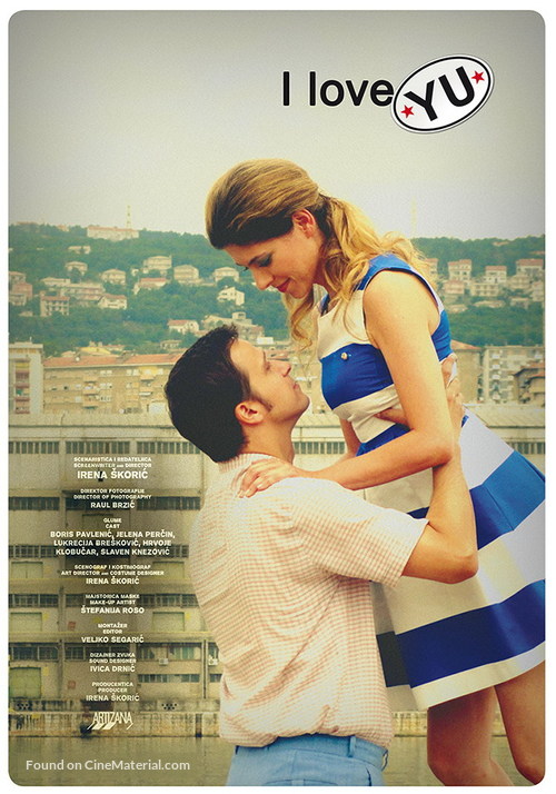 I love YU - Serbian Movie Poster