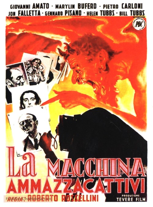 Macchina ammazzacattivi, La - French Movie Poster