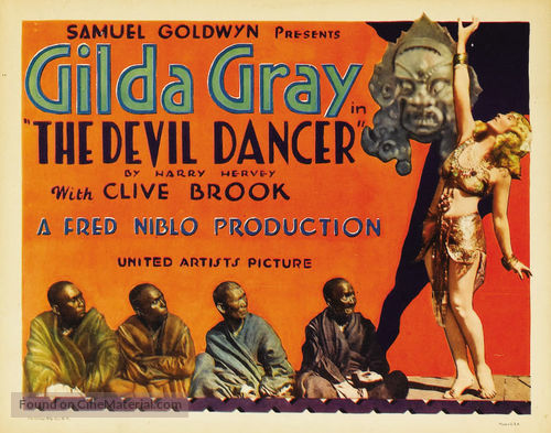 The Devil Dancer - Movie Poster