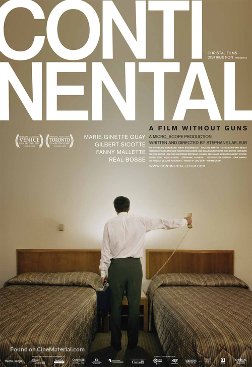 Continental, un film sans fusil - Canadian Movie Poster