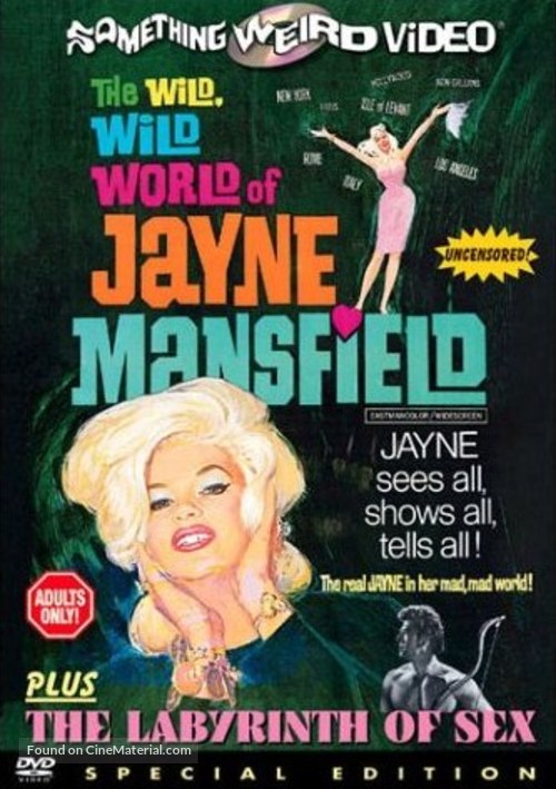 The Wild, Wild World of Jayne Mansfield - DVD movie cover