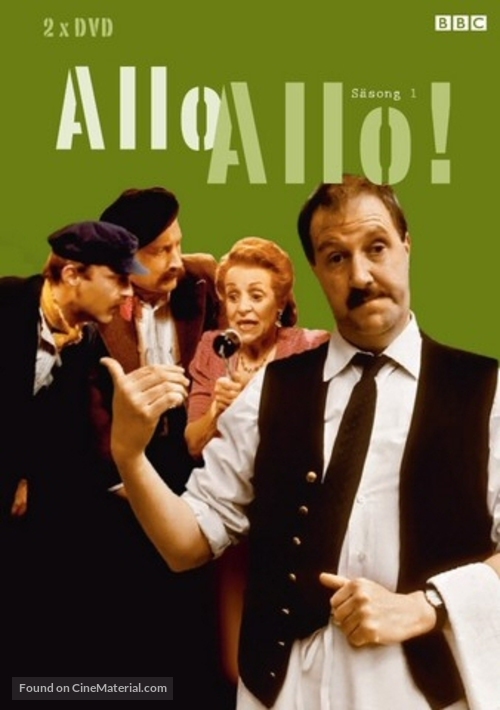 &quot;'Allo 'Allo!&quot; - Swedish DVD movie cover