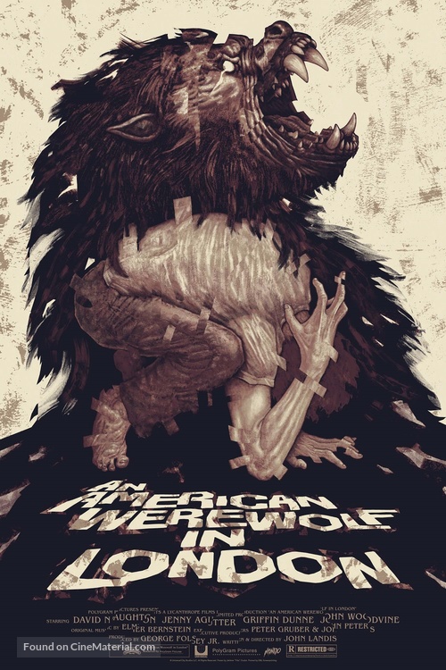 An American Werewolf in London - poster