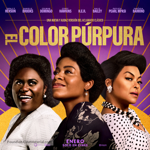 The Color Purple - Argentinian Movie Poster