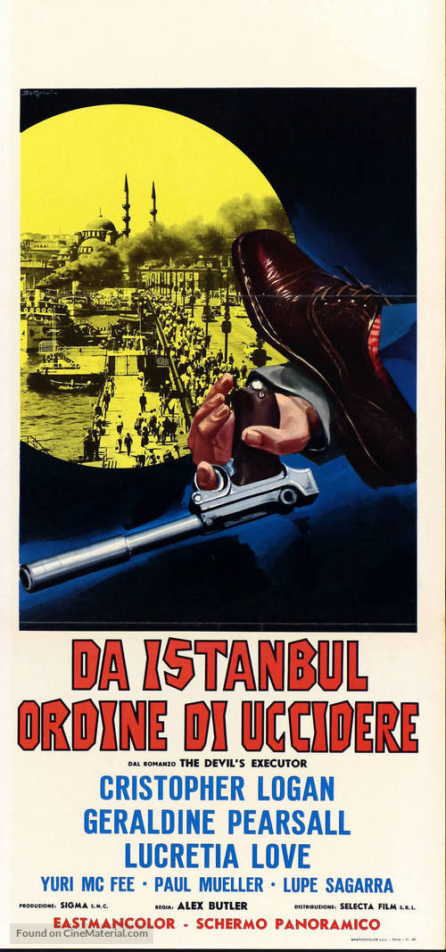 Da Istanbul ordine di uccidere - Italian Movie Poster