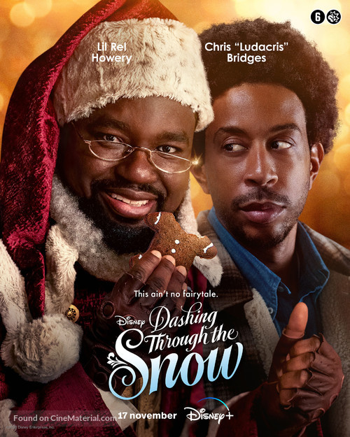 Dashing Through the Snow - British Movie Poster