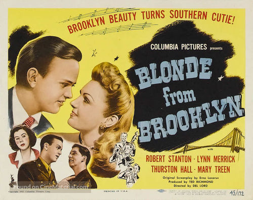 The Blonde from Brooklyn - Movie Poster