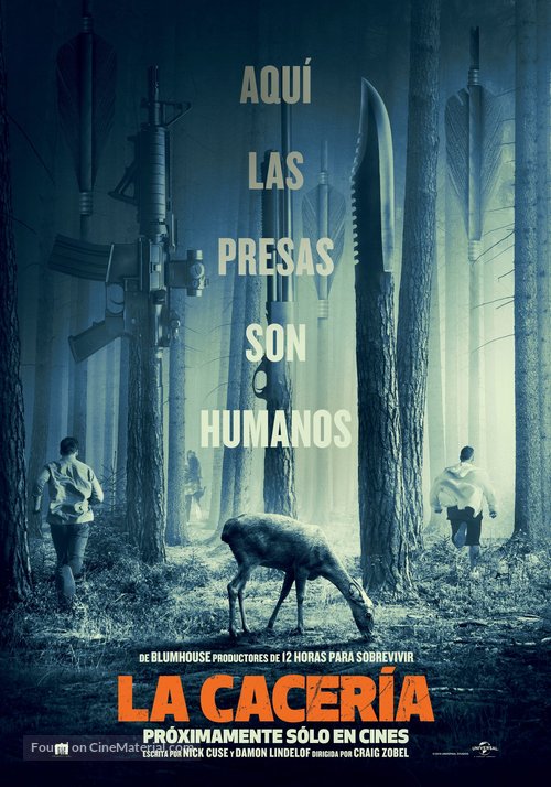 The Hunt - Mexican Movie Poster