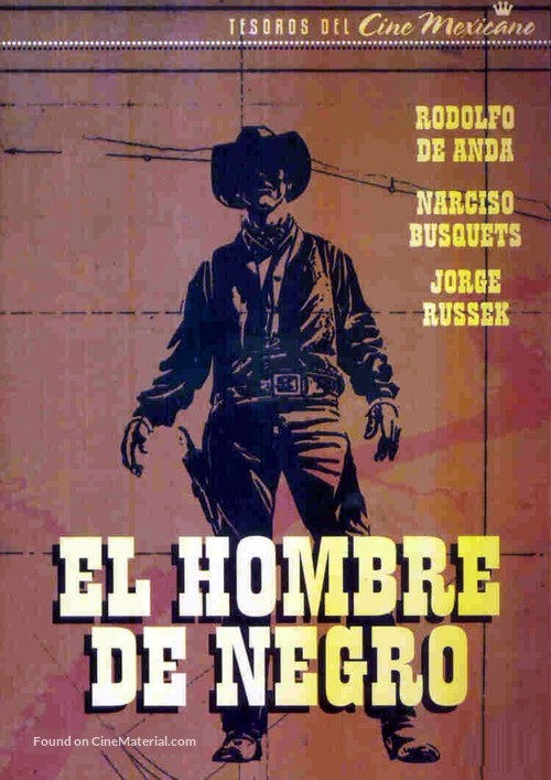 El hombre de negro - Mexican DVD movie cover