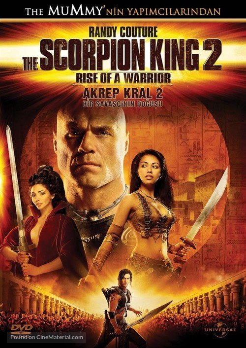 The Scorpion King: Rise of a Warrior - Turkish Movie Cover