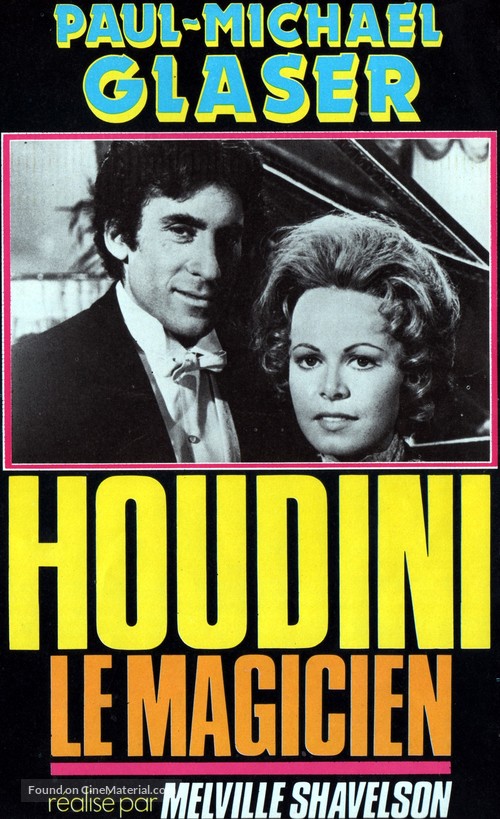 The Great Houdini - French VHS movie cover