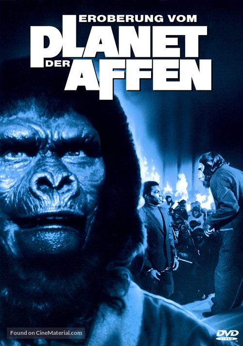 Conquest of the Planet of the Apes - German Movie Cover