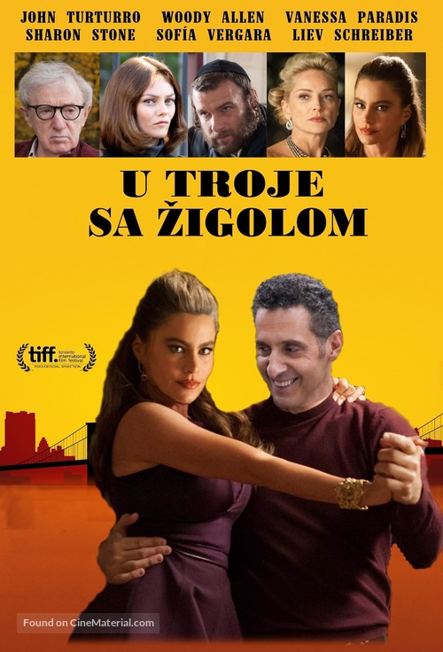 Fading Gigolo - Croatian DVD movie cover