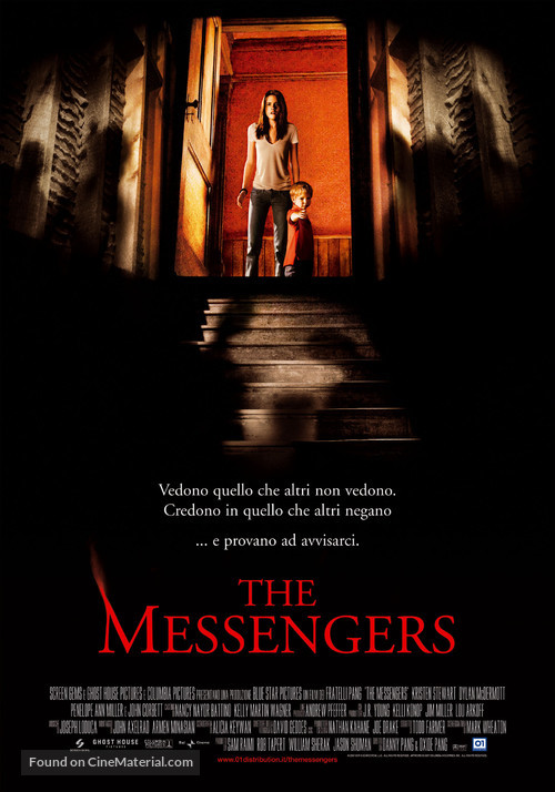 The Messengers - Italian Movie Poster