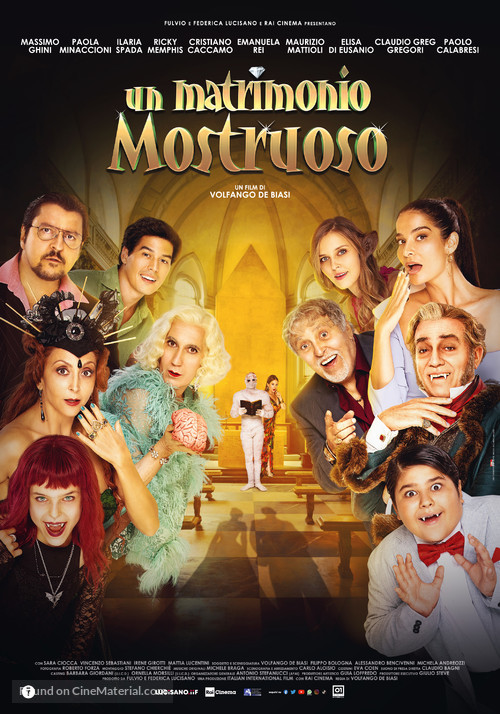 Un matrimonio mostruoso - Italian Movie Poster