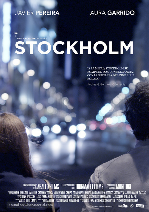 Stockholm - Spanish Movie Poster