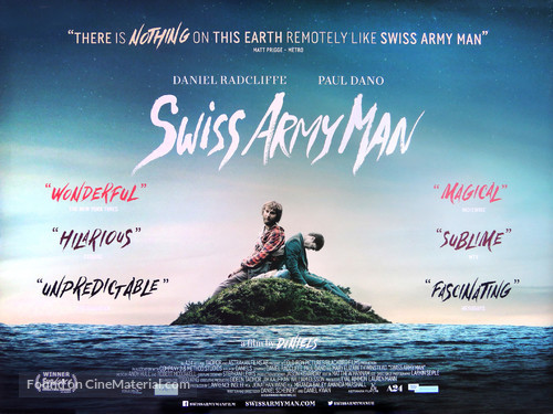 Swiss Army Man - British Movie Poster