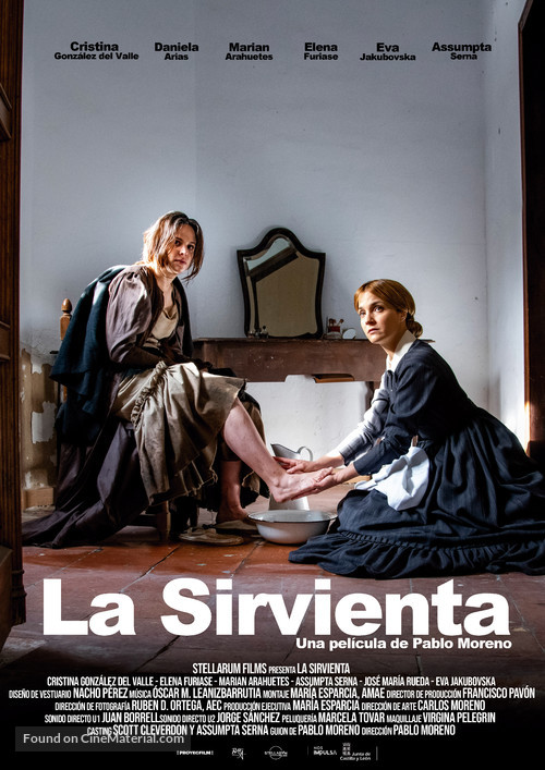 La sirvienta - Spanish Movie Poster