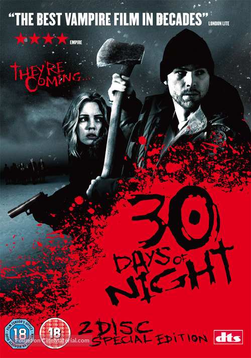 30 Days of Night - British Movie Cover