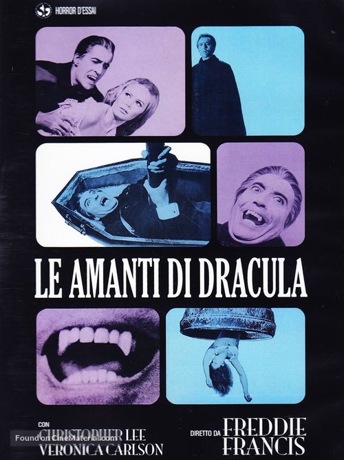 Dracula Has Risen from the Grave - Italian DVD movie cover