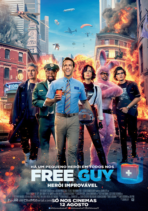 Free Guy - Portuguese Movie Poster