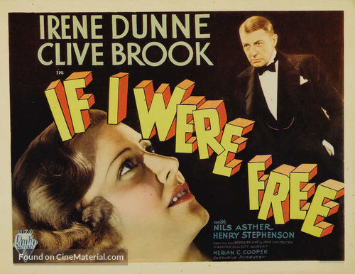 If I Were Free - Movie Poster