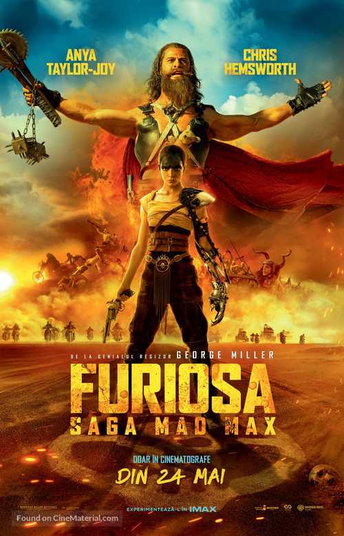 Furiosa: A Mad Max Saga - Romanian Movie Poster