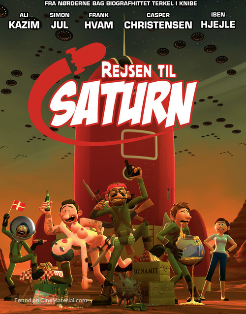 Rejsen til Saturn - Danish Movie Poster