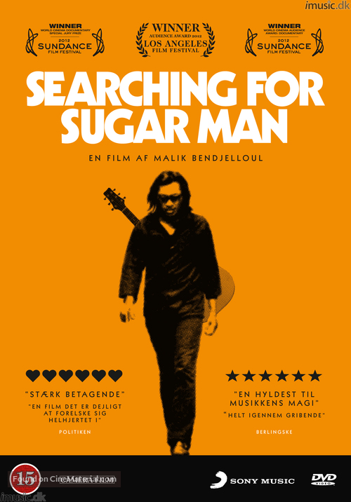 Searching for Sugar Man - Danish DVD movie cover