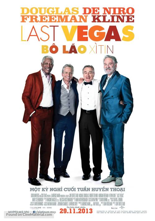 Last Vegas - Vietnamese Movie Poster