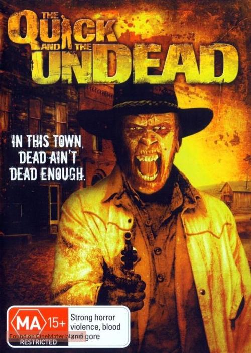 The Quick and the Undead - Australian DVD movie cover