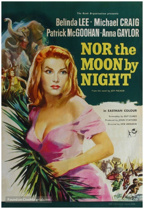 Nor the Moon by Night - British Movie Poster