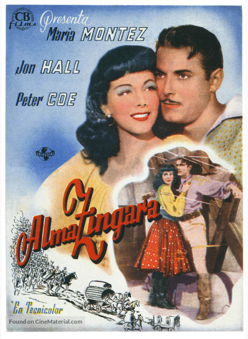 Gypsy Wildcat - Spanish Movie Poster