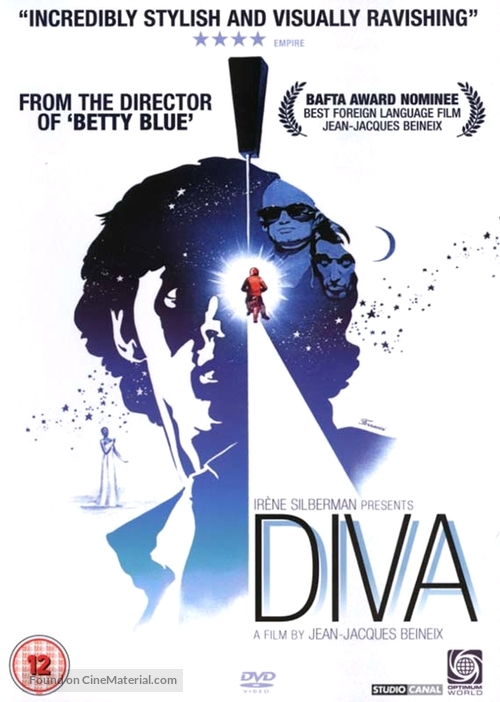 Diva - British DVD movie cover