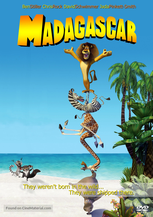 Madagascar - DVD movie cover