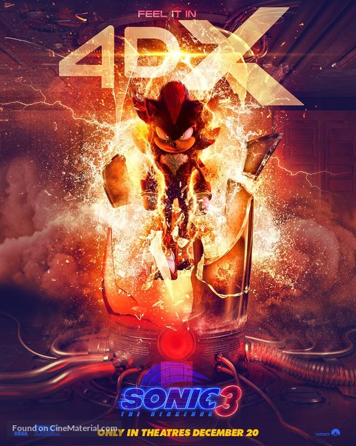 Sonic the Hedgehog 3 - Movie Poster