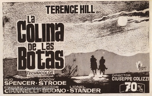 La collina degli stivali - Spanish poster