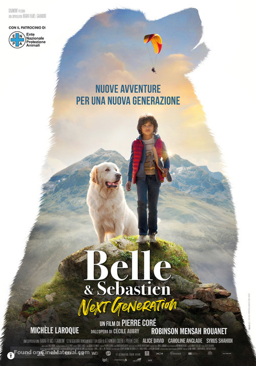 Belle et S&eacute;bastien: Nouvelle G&eacute;n&eacute;ration - Italian Movie Poster