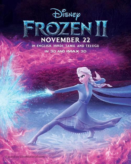Frozen II - Indian Movie Poster