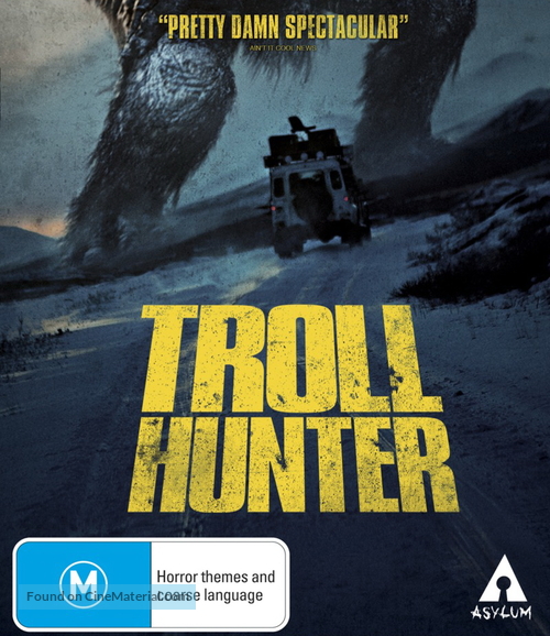 Trolljegeren - Australian Blu-Ray movie cover