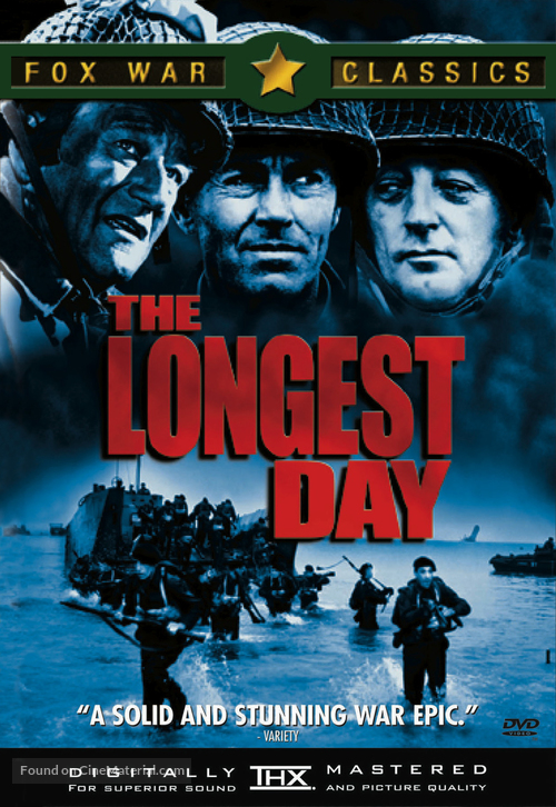 The Longest Day - DVD movie cover