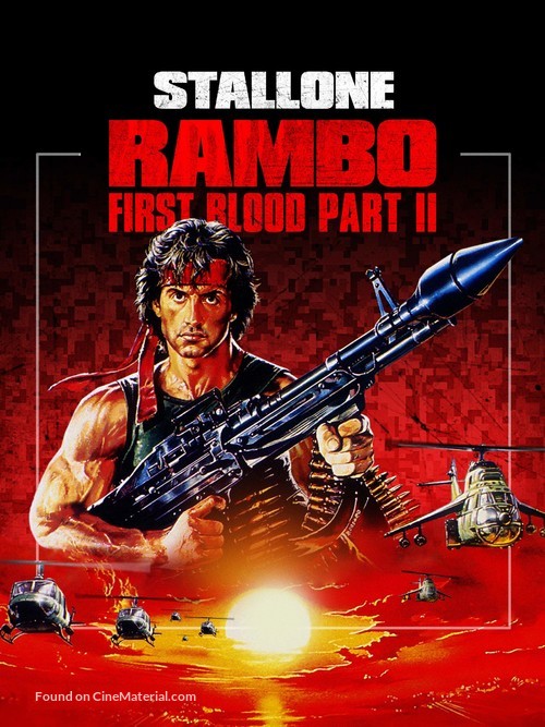 Rambo: First Blood Part II - Movie Cover