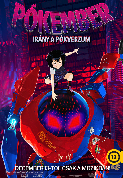 Spider-Man: Into the Spider-Verse - Hungarian Movie Poster