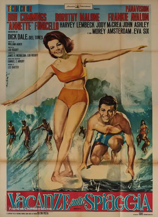 Beach Party - Italian Movie Poster