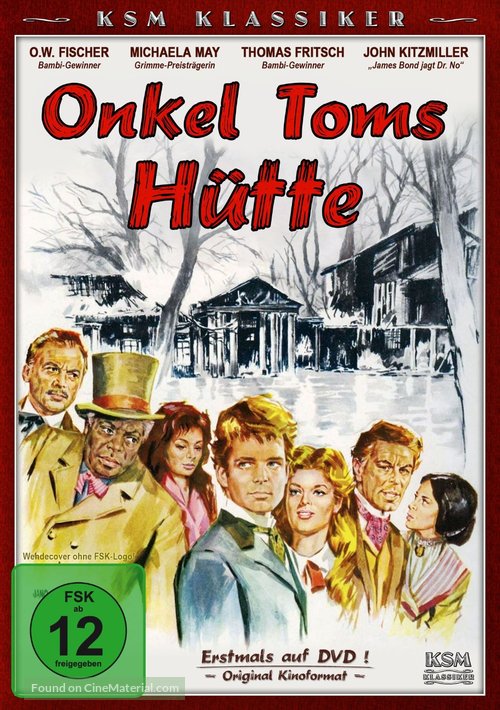 Onkel Toms H&uuml;tte - German Movie Cover